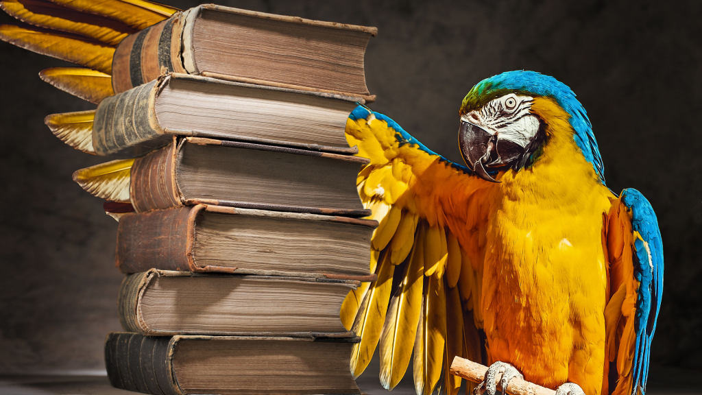 Parrots in science, history, art